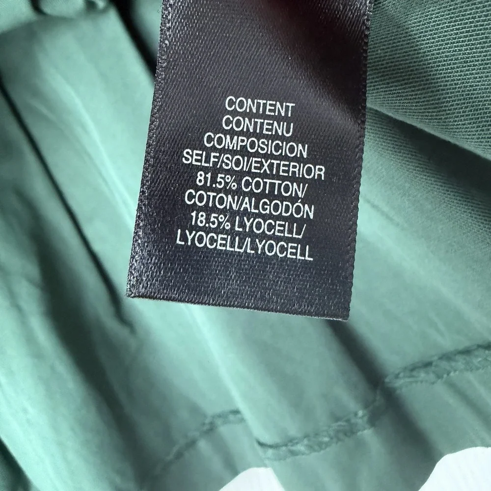 Wayf All In Favor Pleated Mini Skirt Size Small Green Zip Close Y2K